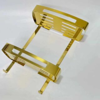 Square Gold shelve for bathroom